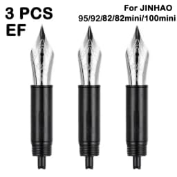 3/1 PCS JINHAO For 9019/X159/82/82 mini/100/9056/9036 Fountain Pen Iridium Replaced EF/F/M Nib Stationery School Office Supplies