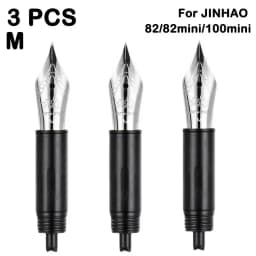 3/1 PCS JINHAO For 9019/X159/82/82 mini/100/9056/9036 Fountain Pen Iridium Replaced EF/F/M Nib Stationery School Office Supplies