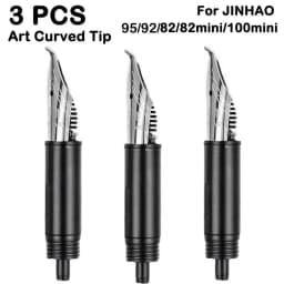 3/1 PCS JINHAO For 9019/X159/82/82 mini/100/9056/9036 Fountain Pen Iridium Replaced EF/F/M Nib Stationery School Office Supplies