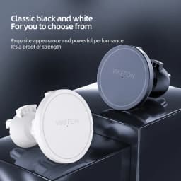 VIKEFON Magnetic Car Wireless Charger For iPhone 12 13 14 15 Pro Max Air Vent Car Phone Holder Stand Fast Car Charging