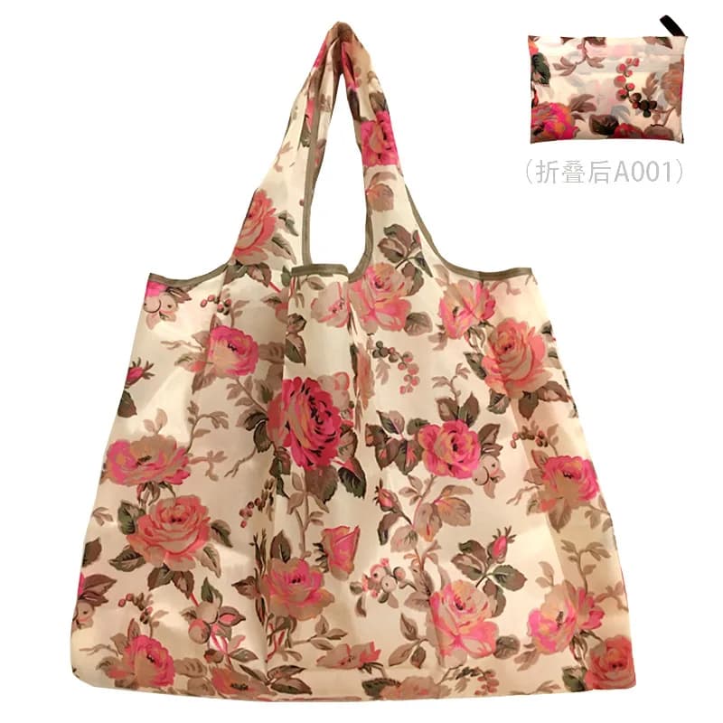 Thick Foldable Shopping Storage Bag Large Capacity Reusable Grocery Bag Eco Friendly Supermarket Waterproof Shoulder Bag 2022