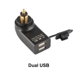 QC3.0 Dual USB Charger 12V Power Adapter Hella DIN Socket For BMW F750GS S1000XR F800R R1250GS G650XGS F900R R1200RT R1200GS ADV