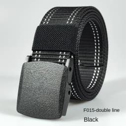 Men Belt Multifunctional Automatic Buckle Nylon Outdoor Canvas Metal Free Belt High Quality Black Red White Blue Belts for Women
