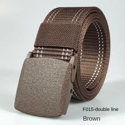 Men Belt Multifunctional Automatic Buckle Nylon Outdoor Canvas Metal Free Belt High Quality Black Red White Blue Belts for Women