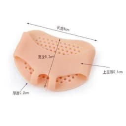 Silicone Metatarsal Pads Toe Separator Pain Relief Foot Pads Orthotics Foot Massage Insoles Forefoot Socks Foot Care Tool 2pcs