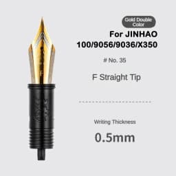 3/1 PCS JINHAO Fountain Pen HeartBeat Nib EF/F/M Nib For 9019/X159100/9056/9036/9016 Series Stationery School Office Supplies