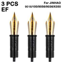 3/1 PCS JINHAO Fountain Pen HeartBeat Nib EF/F/M Nib For 9019/X159100/9056/9036/9016 Series Stationery School Office Supplies