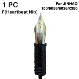 3/1 PCS JINHAO Fountain Pen HeartBeat Nib EF/F/M Nib For 9019/X159100/9056/9036/9016 Series Stationery School Office Supplies