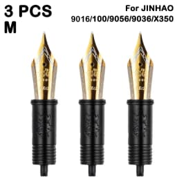 3/1 PCS JINHAO Fountain Pen HeartBeat Nib EF/F/M Nib For 9019/X159100/9056/9036/9016 Series Stationery School Office Supplies