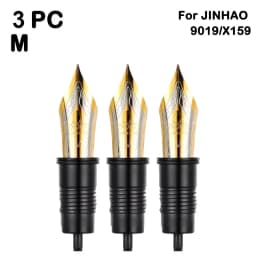 3/1 PCS JINHAO Fountain Pen HeartBeat Nib EF/F/M Nib For 9019/X159100/9056/9036/9016 Series Stationery School Office Supplies