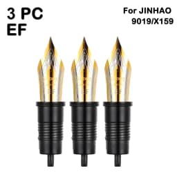 3/1 PCS JINHAO Fountain Pen HeartBeat Nib EF/F/M Nib For 9019/X159100/9056/9036/9016 Series Stationery School Office Supplies