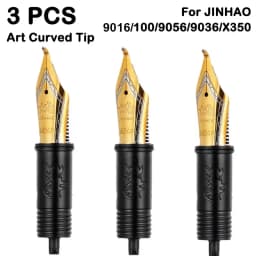 3/1 PCS JINHAO Fountain Pen HeartBeat Nib EF/F/M Nib For 9019/X159100/9056/9036/9016 Series Stationery School Office Supplies