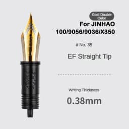 3/1 PCS JINHAO Fountain Pen HeartBeat Nib EF/F/M Nib For 9019/X159100/9056/9036/9016 Series Stationery School Office Supplies