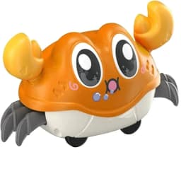 Children's Fun Double Loop Running Cartoon Crab Octopus Parent Child Interaction Inertia Crawling Toy Gifts for Boys and Girls