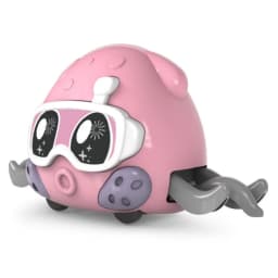 Children's Fun Double Loop Running Cartoon Crab Octopus Parent Child Interaction Inertia Crawling Toy Gifts for Boys and Girls