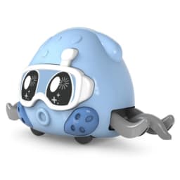 Children's Fun Double Loop Running Cartoon Crab Octopus Parent Child Interaction Inertia Crawling Toy Gifts for Boys and Girls