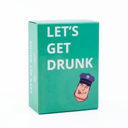 88 pcs Let's Get Drunk Drinking Card Game in Box English Version for Parties Borad Games 8.8x6.3cm