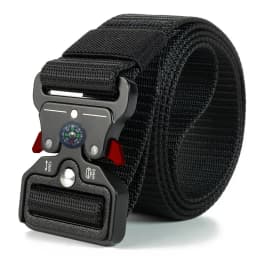 Compass Men Belt Outdoor Hunting Tactical Multi Function Combat Survival High Quality Corps Canvas For Nylon Male Luxury