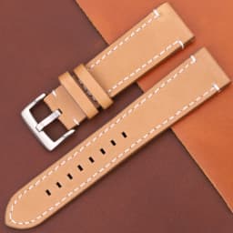 Genuine High-End Retro Calf Leather Watchbands 18mm 20mm 22mm 24mm Quick Release Strap for Samsung Huawei Watches