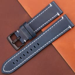 Genuine High-End Retro Calf Leather Watchbands 18mm 20mm 22mm 24mm Quick Release Strap for Samsung Huawei Watches