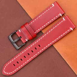 Genuine High-End Retro Calf Leather Watchbands 18mm 20mm 22mm 24mm Quick Release Strap for Samsung Huawei Watches