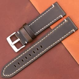 Genuine High-End Retro Calf Leather Watchbands 18mm 20mm 22mm 24mm Quick Release Strap for Samsung Huawei Watches