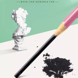 NYONI Black Charcoal Pencil Soft/Medium/Hard Carbon Pencil Wooden Charcoal Pencils For Sketching Drawing Stationery