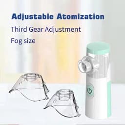 Handheld Portable Inhale Nebulizer Mesh Atomizer Silent Inhaler Nebuliser Inhalator for Adult Kids Nebulizador