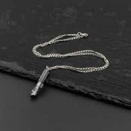 TXQSABER Mini Replica Kenobi Saber Metal Material Necklace Cosplay Accessories Ornament Jedi Collection Toys-Luke Skywalker