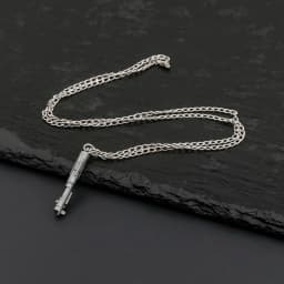 TXQSABER Mini Replica Kenobi Saber Metal Material Necklace Cosplay Accessories Ornament Jedi Collection Toys-Luke Skywalker