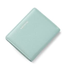 PU Leather Short Wallet Women's Fashion Solid Color Large Capacity Handbag Foldable Thin Card Holder Coin Purses Mini Clutch