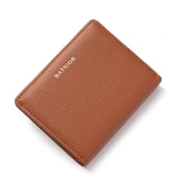 PU Leather Short Wallet Women's Fashion Solid Color Large Capacity Handbag Foldable Thin Card Holder Coin Purses Mini Clutch