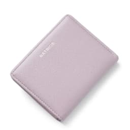 PU Leather Short Wallet Women's Fashion Solid Color Large Capacity Handbag Foldable Thin Card Holder Coin Purses Mini Clutch