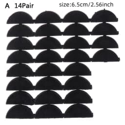 14/20/30 Pairs rubber heel savers toe plates taps DIY shoe repair pads