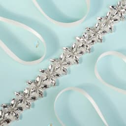 Miallo Newest Fashion Handmade Rhinestone Belt Prom Evening Dress Accessories For Women Bridal Wedding Belt Bridesmaid Gift