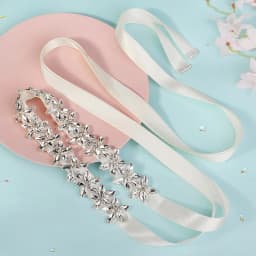Miallo Newest Fashion Handmade Rhinestone Belt Prom Evening Dress Accessories For Women Bridal Wedding Belt Bridesmaid Gift