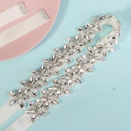 Miallo Newest Fashion Handmade Rhinestone Belt Prom Evening Dress Accessories For Women Bridal Wedding Belt Bridesmaid Gift