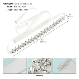 Miallo Newest Fashion Handmade Rhinestone Belt Prom Evening Dress Accessories For Women Bridal Wedding Belt Bridesmaid Gift