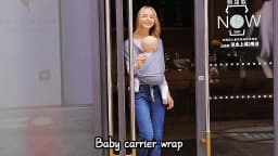 PANGDUBE Ergonomic Baby Wrap Sling Carrier Soft Cotton Kangaroo Sling for Newborns to 36 Months Comfortable Front Baby Carrier