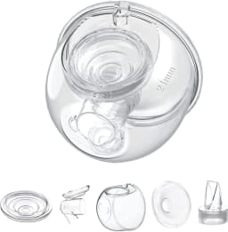 Silicone Breast Milk Collector Wearable Milker Accessories For S9/S12 Breast Pump Cup Breastfeeding Milk Collection Cover