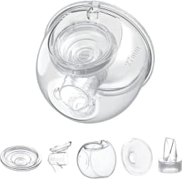 Silicone Breast Milk Collector Wearable Milker Accessories For S9/S12 Breast Pump Cup Breastfeeding Milk Collection Cover