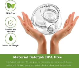 Silicone Breast Milk Collector Wearable Milker Accessories For S9/S12 Breast Pump Cup Breastfeeding Milk Collection Cover
