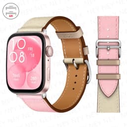 Leather Bracelet For Huawei Watch Fit 3 Strap Smart watch Replacement Sport Wristband retro Band Huawei Fit 2 fit3/2 Accessories