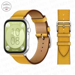 Leather Bracelet For Huawei Watch Fit 3 Strap Smart watch Replacement Sport Wristband retro Band Huawei Fit 2 fit3/2 Accessories