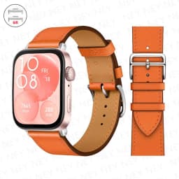 Leather Bracelet For Huawei Watch Fit 3 Strap Smart watch Replacement Sport Wristband retro Band Huawei Fit 2 fit3/2 Accessories