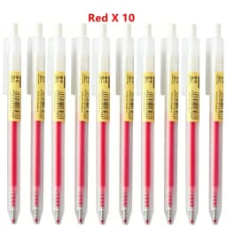 6/10Pcs 0.5mm Retractable Gel Pens Set Black/blue Ink Ballpoint Writing Office Business Signature School Supplies Stationery