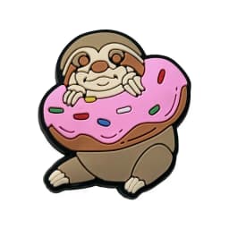 Cute Sloth Shoe Charms Pin for Crocs Accessories Clogs Bubble Slides Sandals PVC Shoe Decorations Party Gifts