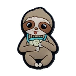 Cute Sloth Shoe Charms Pin for Crocs Accessories Clogs Bubble Slides Sandals PVC Shoe Decorations Party Gifts