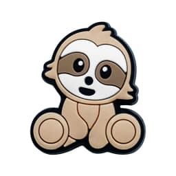 Cute Sloth Shoe Charms Pin for Crocs Accessories Clogs Bubble Slides Sandals PVC Shoe Decorations Party Gifts