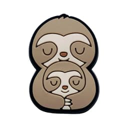 Cute Sloth Shoe Charms Pin for Crocs Accessories Clogs Bubble Slides Sandals PVC Shoe Decorations Party Gifts